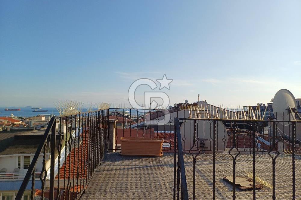 BAKIRKÖY MERKEZ – EBU ZİYA CADDESİ PARALELİNDE DENİZ MANZARALI DUBLEKS DAİRE!!!