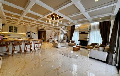 ŞİLE ÇAVUŞ'TA 7+1 HAVUZLU TRİPLEKS LÜKS VİLLA