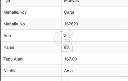 Balıkesir Manyas Merkezde Satılık Özel Konumlu Fırsat Arsa