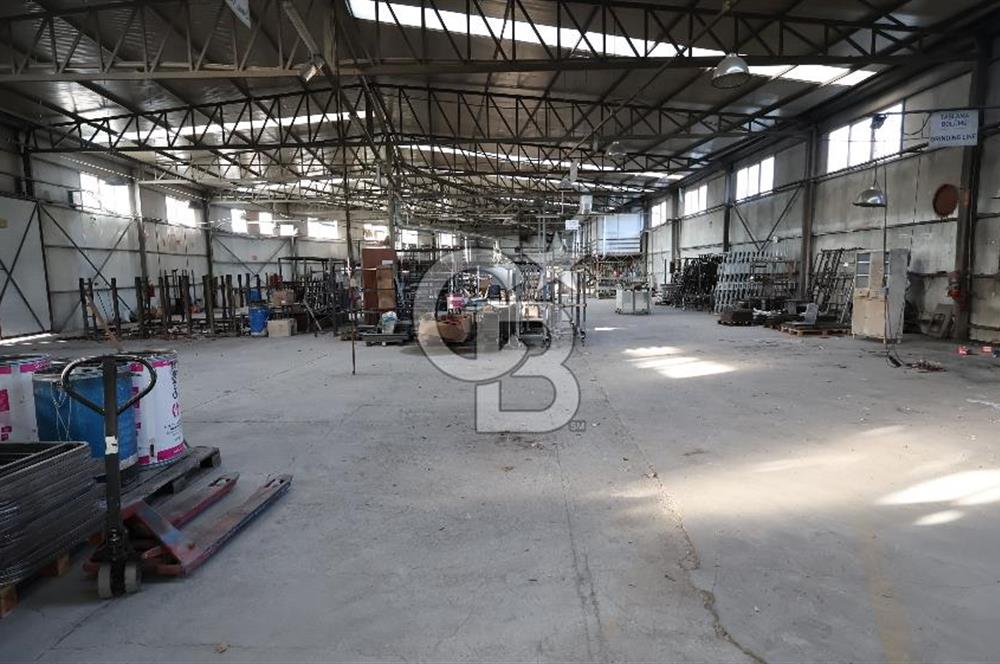 Gaziemir Dokuz Eylül Mh. Sarnıç Yolu 5682 m2 arsa; 4200 m2 Fabrika