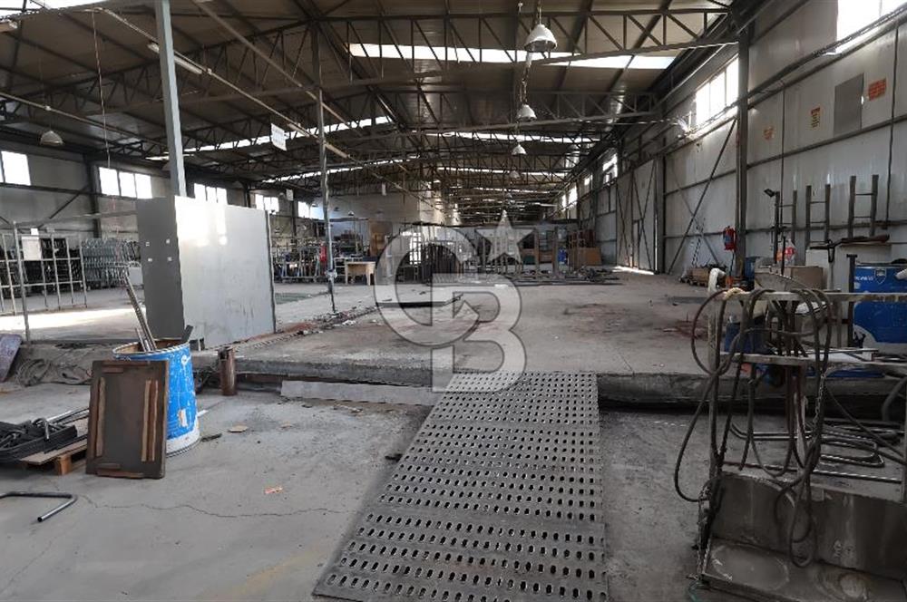 Gaziemir Dokuz Eylül Mh. Sarnıç Yolu 5682 m2 arsa; 4200 m2 Fabrika