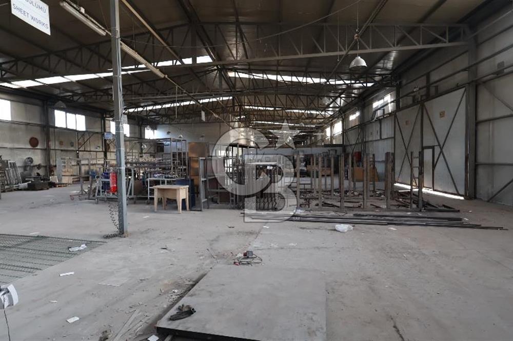 Gaziemir Dokuz Eylül Mh. Sarnıç Yolu 5682 m2 arsa; 4200 m2 Fabrika