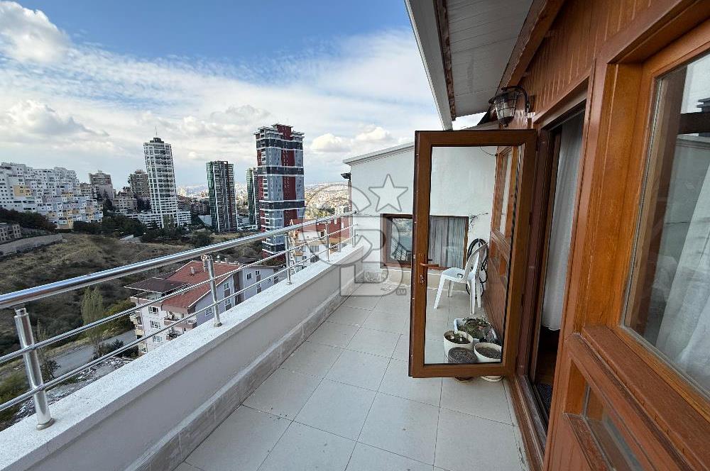 200m² Vadi Manzaralı Teraslı Geniş Daire 4+1 – Çankaya Kırkkonaklar Satılık