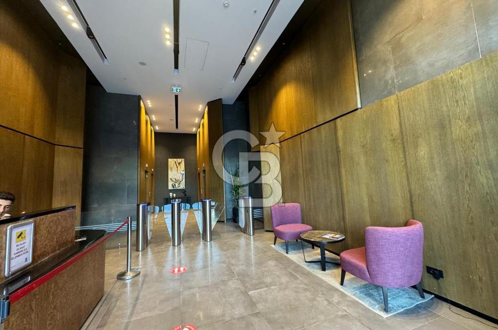 BORNOVA FOLKART TİME'DA, 1+0, BALKONLU, KİRALIK OFİS