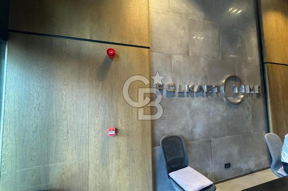BORNOVA FOLKART TİME'DA, 1+0, BALKONLU, KİRALIK OFİS