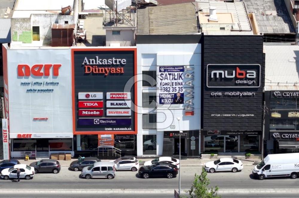 KARABAĞLAR YEŞİLLİK CADDESİ ÜZERİNDE KOMPLE KİRALIK BİNA