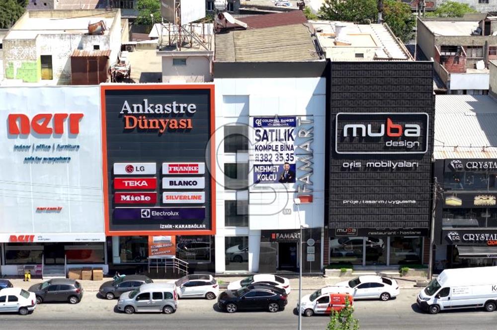 KARABAĞLAR YEŞİLLİK CADDESİ ÜZERİNDE KOMPLE KİRALIK BİNA