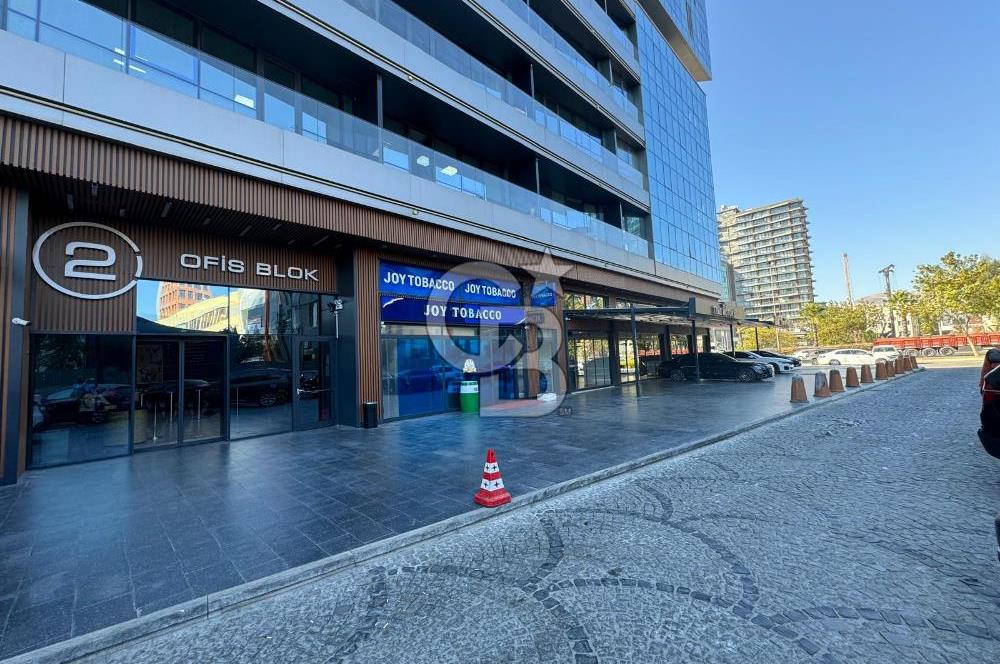 BORNOVA FOLKART TİME'DA, 1+0, BALKONLU, KİRALIK OFİS