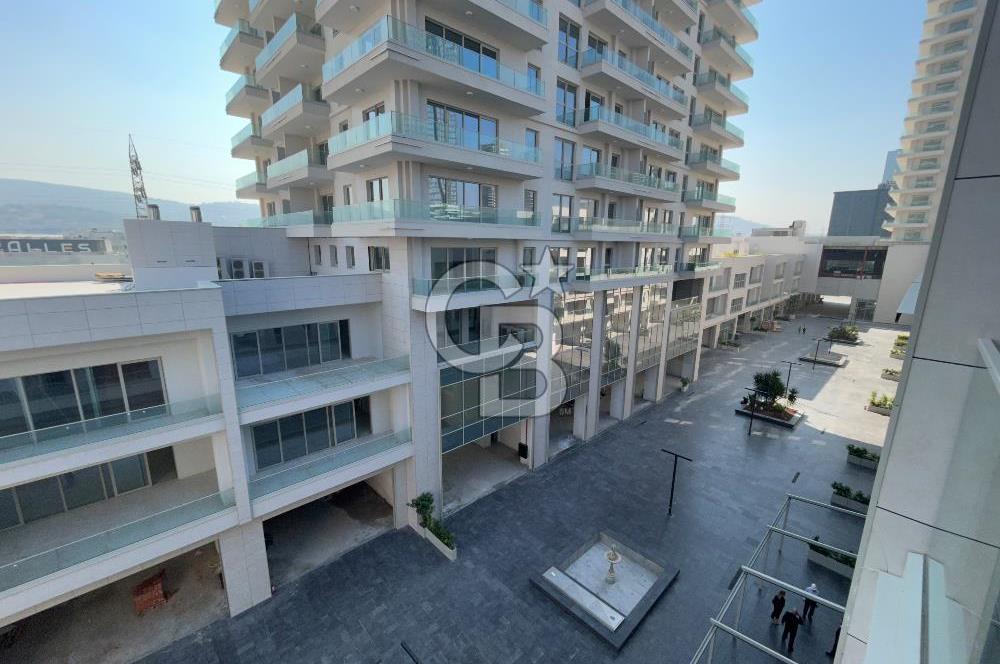 İzmir Megapol Cadde Evlerinde Yatay Mimari Satılık 3+1 Daire