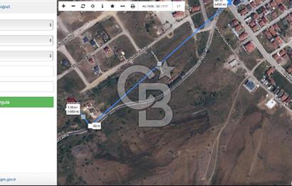 Gerede'de Yol Kenarı 561 m2 Tek Tapu Satılık Villa Parseli