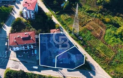 1300 m2 iki yola cepheli konut+ticari imarlı arsa