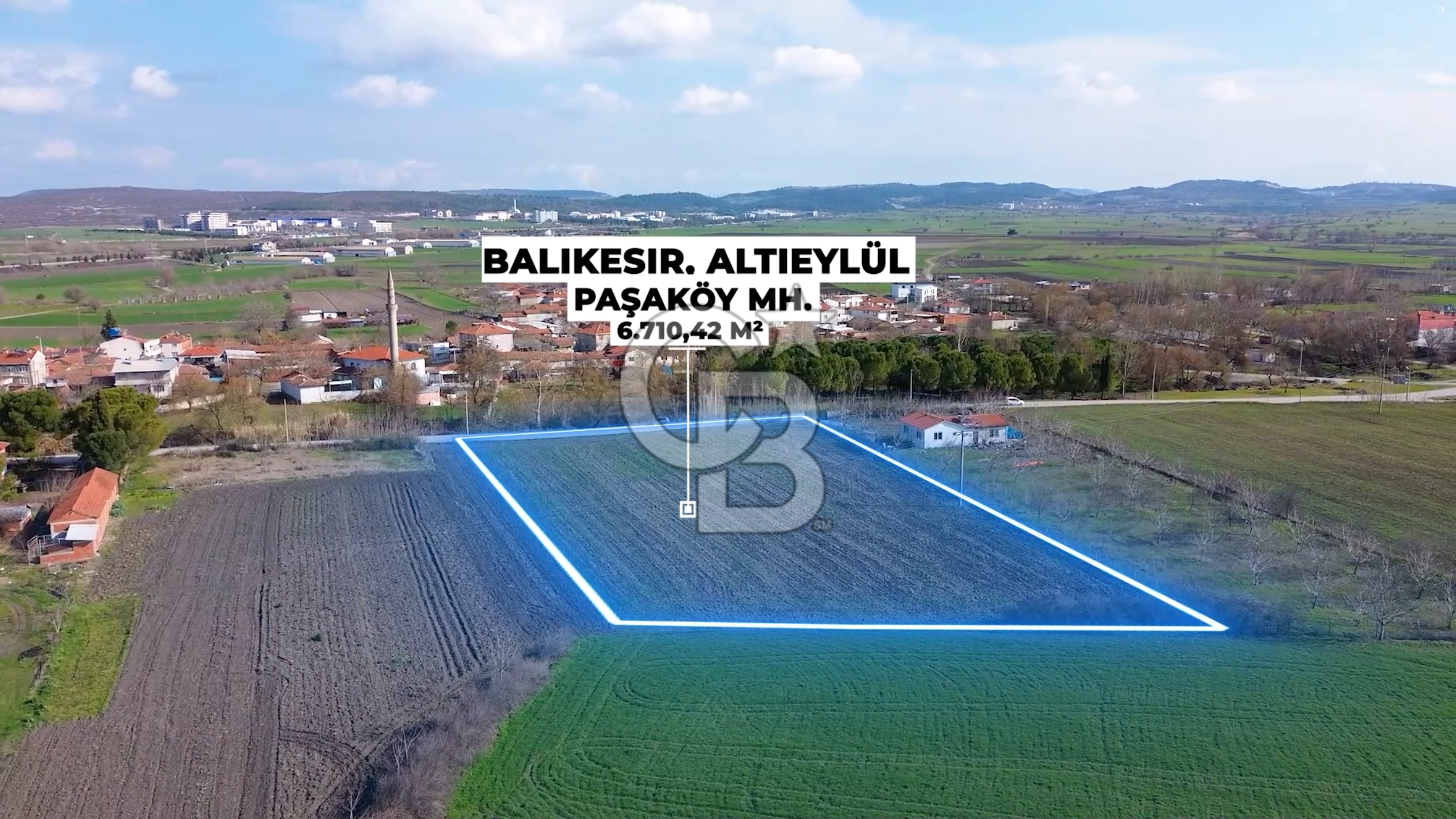 BALIKESİR ALTIEYLÜL PAŞAKÖY'DE FIRSAT SATILIK İMARLI ARSA