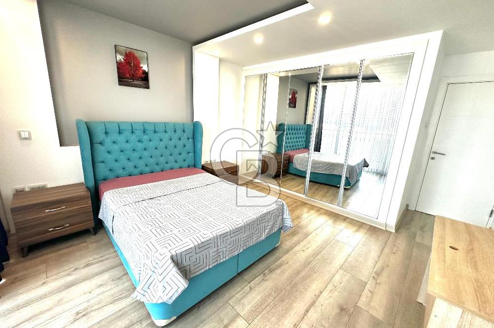 Akacan Elegance Sitesi Full Deniz ve Havuz Manzaralı 3+1 Lüks Eşyalı Kiralık Daire