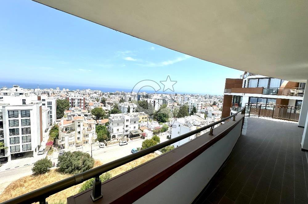 Akacan Elegance Sitesi Full Deniz ve Havuz Manzaralı 3+1 Lüks Eşyalı Kiralık Köşe Daire