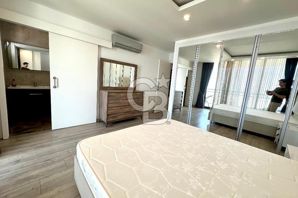 Akacan Elegance Sitesi Full Deniz ve Havuz Manzaralı 3+1 Lüks Eşyalı Kiralık Köşe Daire