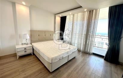 Akacan Elegance Sitesi Full Deniz ve Havuz Manzaralı 3+1 Lüks Eşyalı Kiralık Köşe Daire