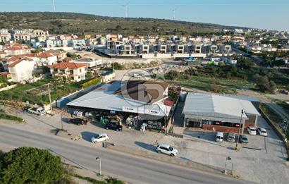 ÇEŞME REİSDEREDE ANAYOL ÜZERİ 1000 M² ARSADA 600 M2 KAPALI ALAN