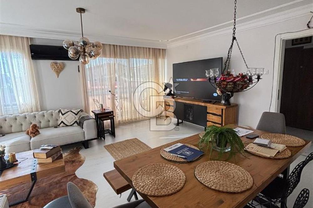  BASIN SİTESİ'NDE YENİLENMİŞ, DENİZ MANZARALI LÜKS DAİRE