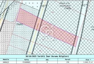 SATILIK HARAÇÇI MUAYENE İSTASYONUNUN YANINDA TİCARİ İMARLI ARSA - 1 - 320602