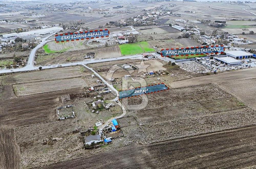 SATILIK HARAÇÇI MUAYENE İSTASYONUNUN YANINDA TİCARİ İMARLI ARSA