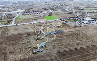 SATILIK HARAÇÇI MUAYENE İSTASYONUNUN YANINDA TİCARİ İMARLI ARSA