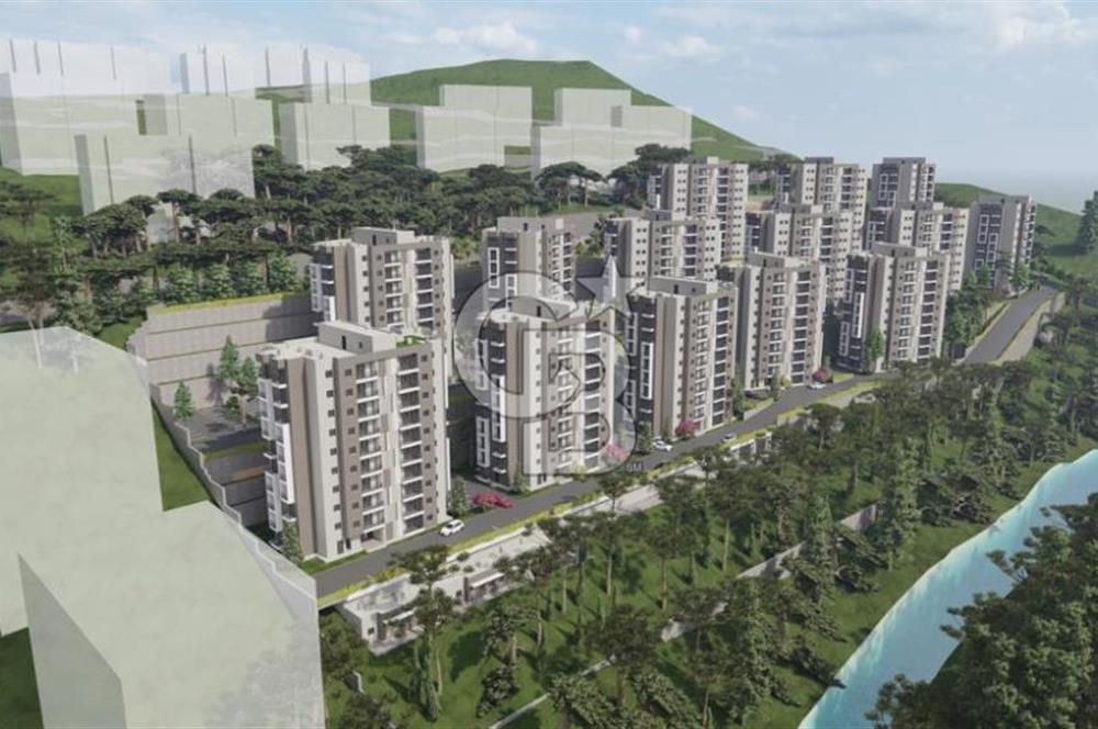 ÇİĞLİ İZKENT BURANO CİTY’DE MUHTEŞEM DOĞA MANZARALI DAİRE 