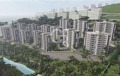 ÇİĞLİ İZKENT BURANO CİTY’DE MUHTEŞEM DOĞA MANZARALI DAİRE 