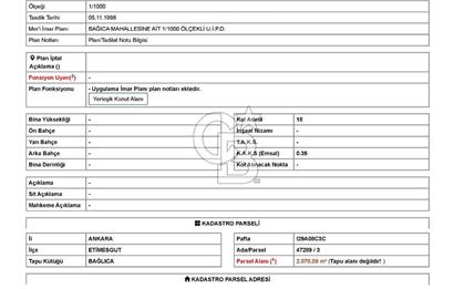 BAĞLICA BULVARI ÜZERİNDE 296 M2 SATILIK HİSSE