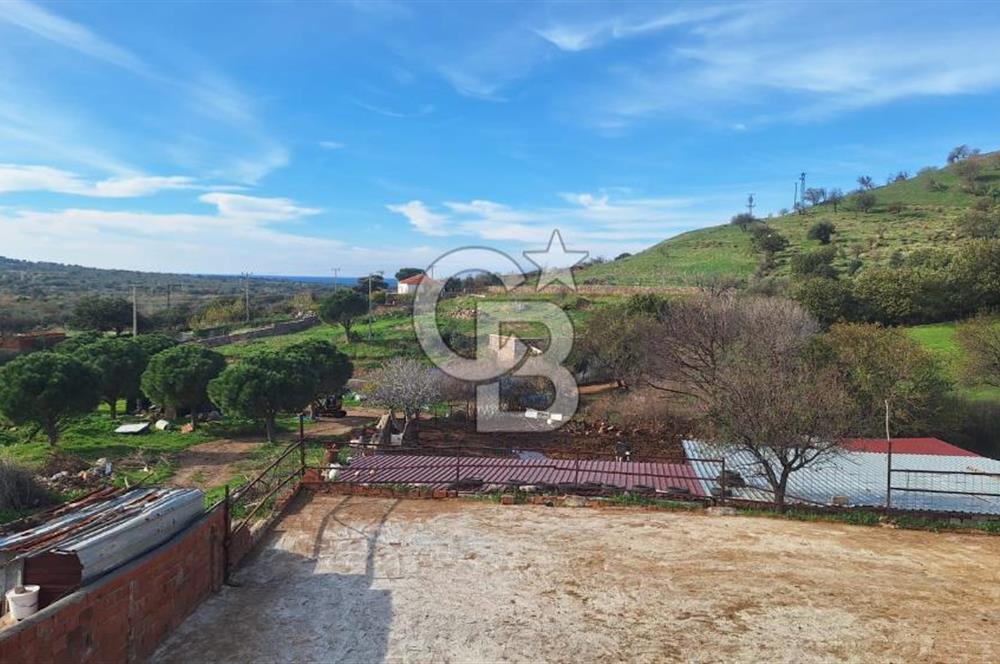 ÇANAKKALE AYVACIK KÖSEDEREDE 820 M² SATILIK ARSA