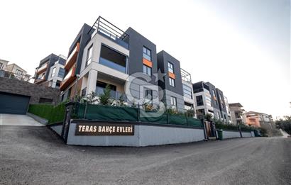 CB AMBIANCE'DAN GÜMÜŞLÜK TERAS BAHÇE EVLERİNDE 4+1 BAHÇE DUBLEKS