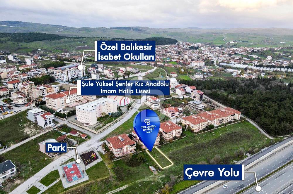 CB EAGLE'dan KARESİ  TOYGAR MAHALLESİN'DE 255 m² SATILIK ARSA