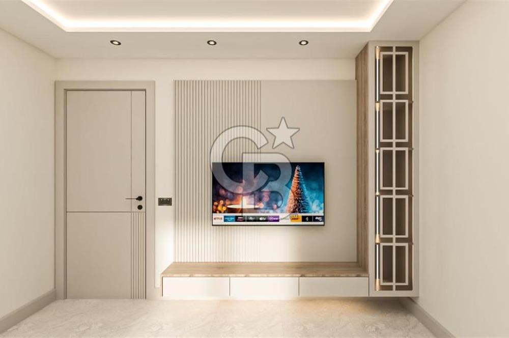 Şemikler’de  Satılık ara kat Lüx 2+1 Daire