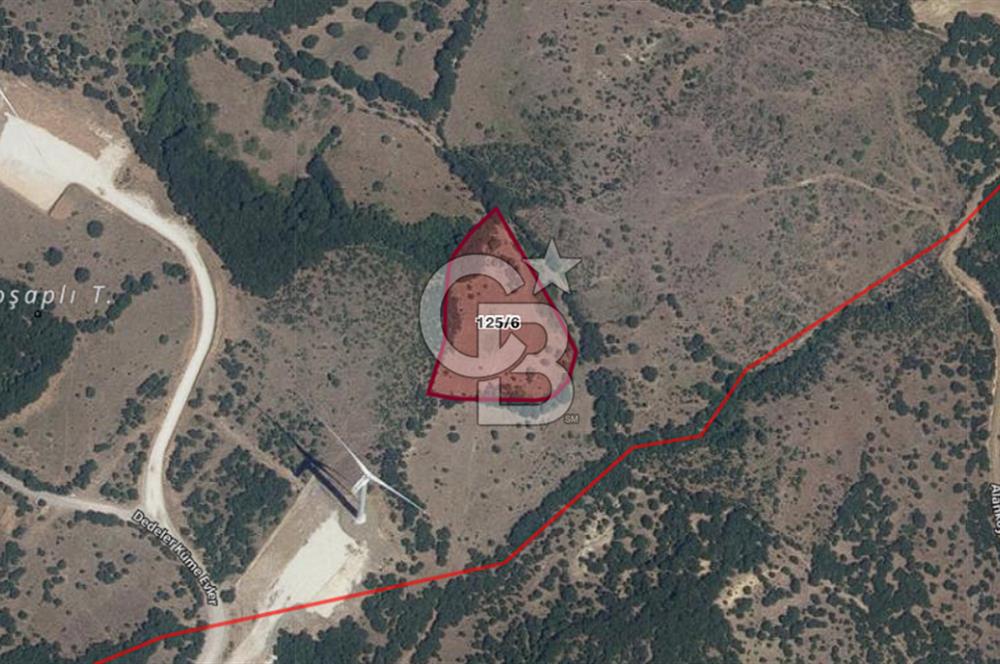 ÇANAKKALE DEDELER KÖYÜNDE ENERJİ YATIRIMINA UYGUN 8.827M² ARAZİ