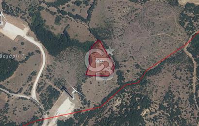 ÇANAKKALE DEDELER KÖYÜNDE ENERJİ YATIRIMINA UYGUN 8.827M² ARAZİ