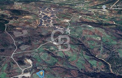 ÇANAKKALE DEDELER KÖYÜNDE ENERJİ YATIRIMINA UYGUN 8.827M² ARAZİ
