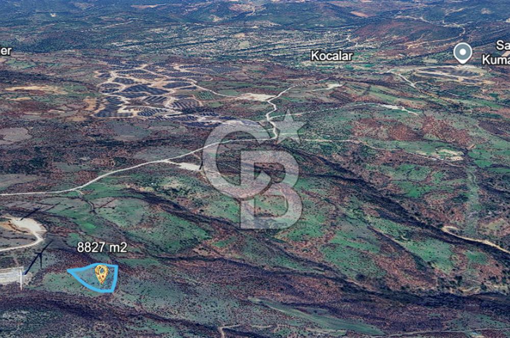 ÇANAKKALE DEDELER KÖYÜNDE ENERJİ YATIRIMINA UYGUN 8.827M² ARAZİ