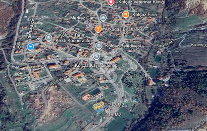 KOFÇAZDA TOKİ PROJESİ YANINDA 653 M2 TİCARİ+KONUT İMARLI ARSA