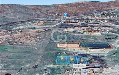 KOFÇAZDA TOKİ PROJESİ YANINDA 653 M2 TİCARİ+KONUT İMARLI ARSA