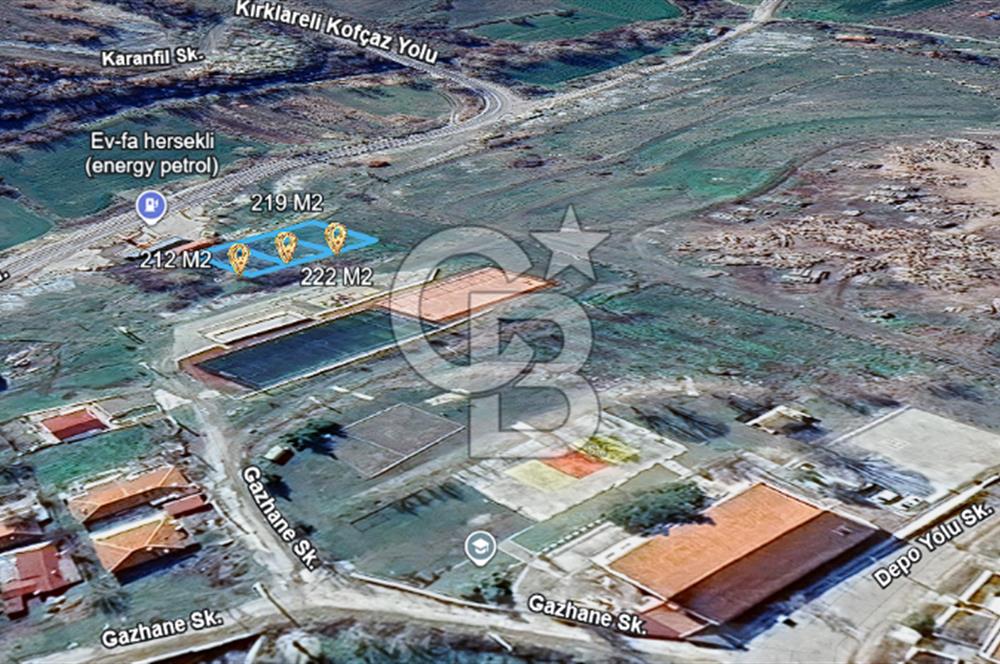 KOFÇAZDA TOKİ PROJESİ YANINDA 653 M2 TİCARİ+KONUT İMARLI ARSA