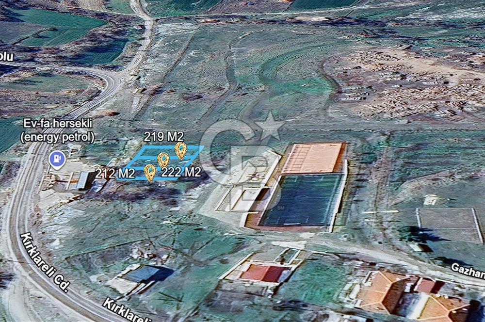 KOFÇAZDA %40 TİCARİ + KONUT İMARLI 222 M² SATILIK ARSA