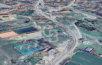 KOFÇAZDA %40 TİCARİ + KONUT İMARLI 222 M² SATILIK ARSA