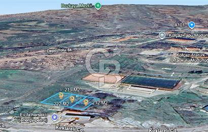 KOFÇAZDA %40 TİCARİ + KONUT İMARLI 222 M² SATILIK ARSA