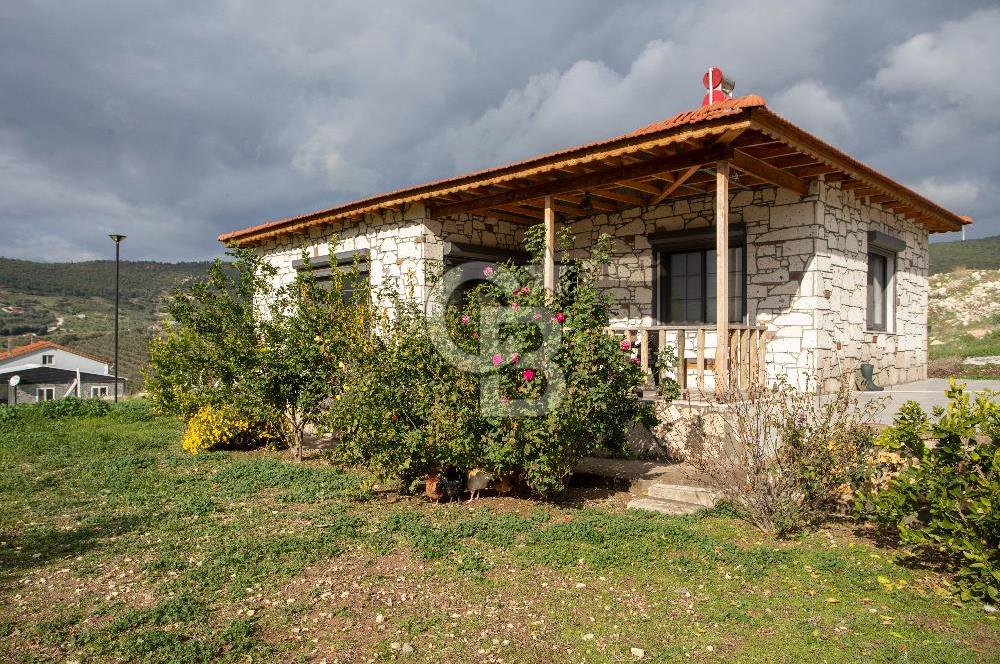 Foça Kocamehmetler'de Satılık Tarla ve Ev