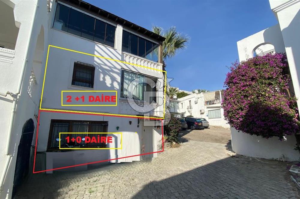 Bodrum Merkez Satılık 2+1 ve Müştemilat