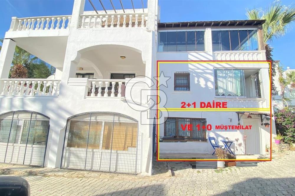 Bodrum Merkez Satılık 2+1 ve Müştemilat