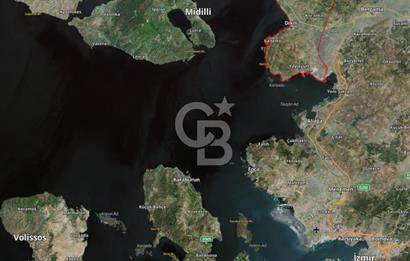 DİKİLİ KIRATLI'DA MÜKEMMEL LOKASYONDA SATILIK İMARLI TARLA