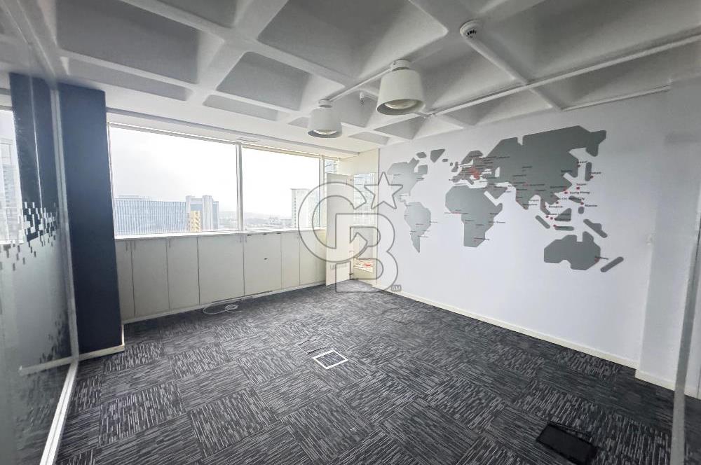 NEO'DAN VEKO GİZ PLAZA DA 225 M2 A+ DEKORASYONLU KİRALIK OFİS