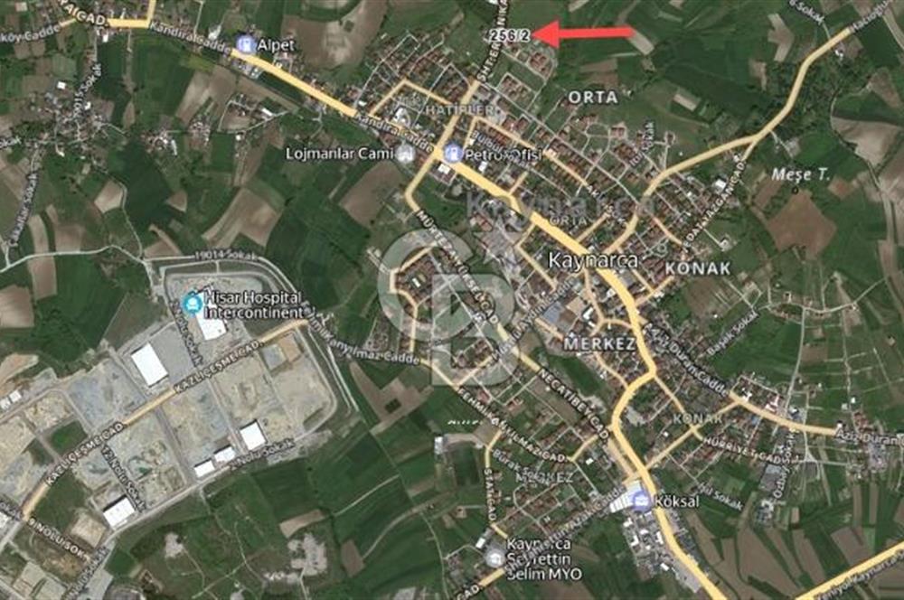 Sakarya Kaynarca Merkez Mah. Konut İmarlı Satılık 436 m² Arsa