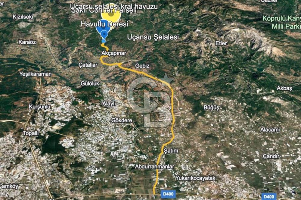 ANTALYA – Serik – Akçapınar | Dere & Orman Temaslı Özel Yaşam Parseli