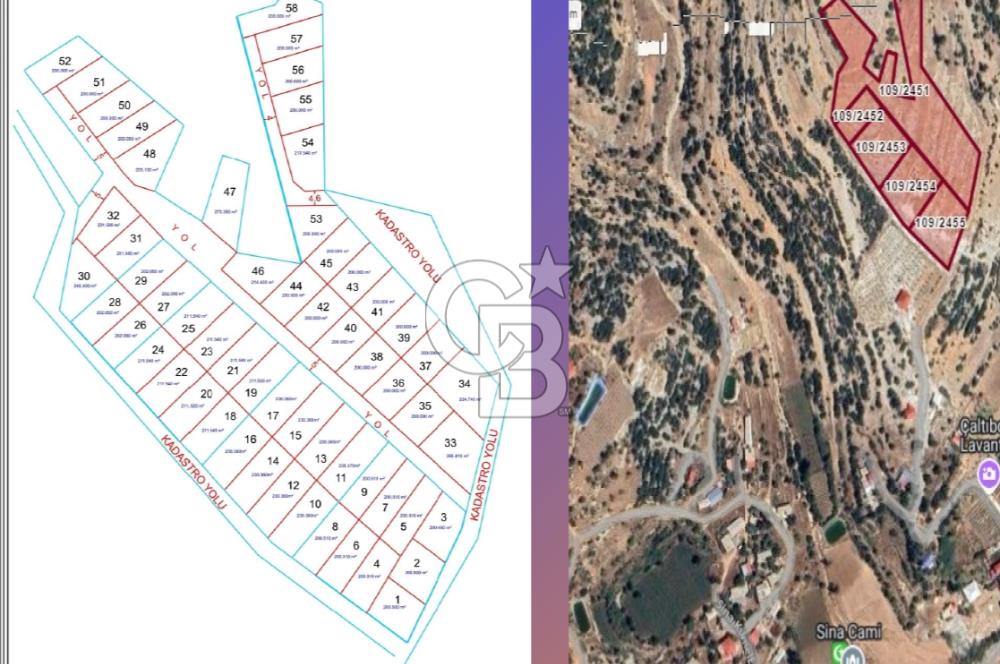 MERSİN / SİLİFKE / ÇALTIBOZKIR MAHALLESİNDE İMARLI ARSA